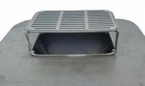 Barbecue avec mobilier en acier Corten EFP56RECT C