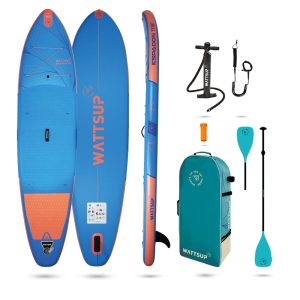 Wattsup Espadon 11’8 est un paddle gonflable touring et fitness 355 x 84 x 15 cm