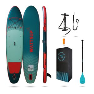 paddle gonflable familial et polyvalent 366 x 84 x 15 cm